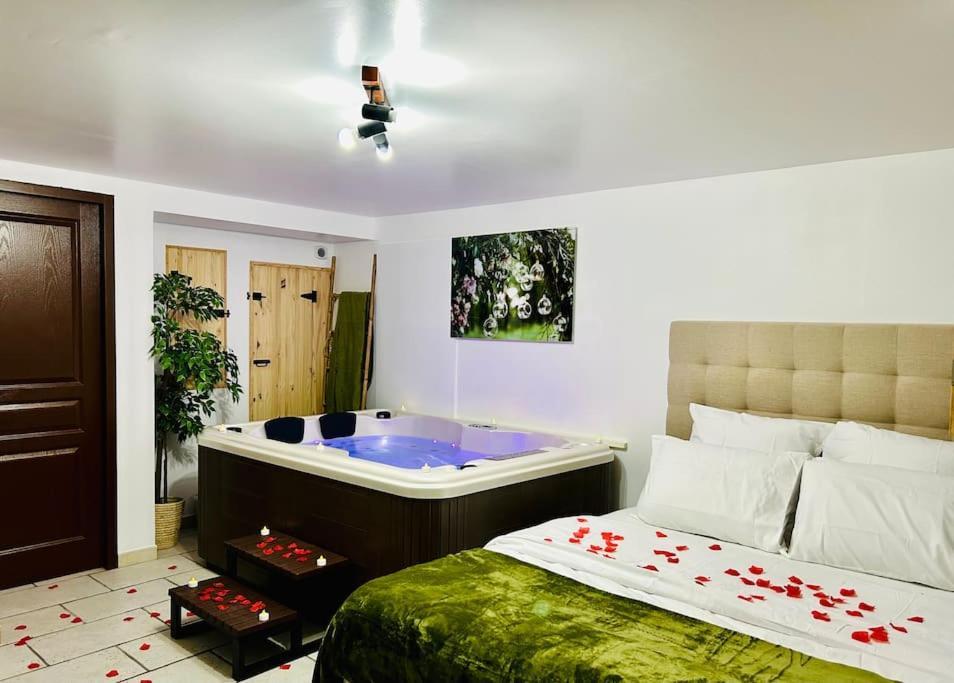 Suite Romantique Avec Jacuzzi Privatif Rians  Exterior foto